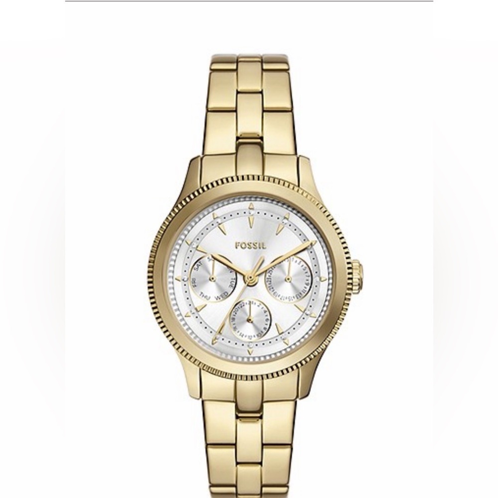 FOSSIL Brynn Multifunction Gold-Tone Stainless Steel Watch - Picture 13 of 13